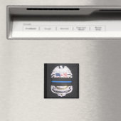 ROUWBADGE LEO MAGNEET (Insitu (Vaatwasser))