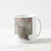 rouwduif koffiemok (Voorkant rechts)