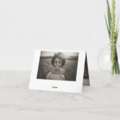 Rouwedicht in onze harten voor altijd wit aankondiging (Achterkant)