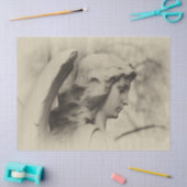 rouwende-engelenpapier tissuepapier (Craft)