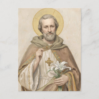 rouwkaart met gebed voor Sint-Jozef Briefkaart
