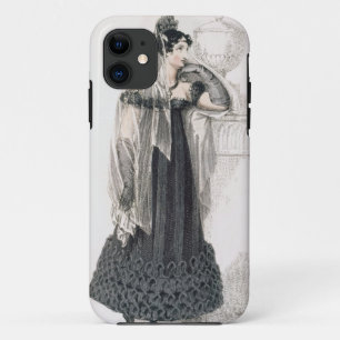 rouwkleding, mode bord van Ackermann's Rep iPhone 11 Hoesje