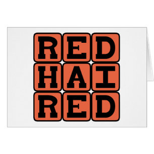 Roux aux cheveux rouges