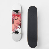 Roux aux écouteurs skateboard (Recto)