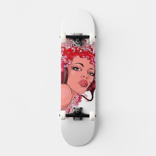 Roux aux écouteurs skateboard (Recto)