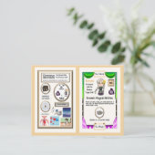 Rovana - Cartes de Commerce Rhodium (Debout devant)