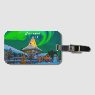 Rovaniemi, Finland - Magische Aurora Bagagelabel
