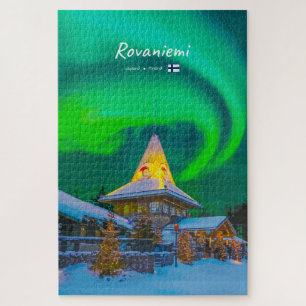 Rovaniemi, Finland - Magische Aurora  Legpuzzel