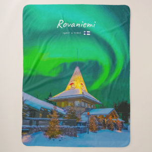 Rovaniemi, Finland - Magische Aurora Sherpa Deken