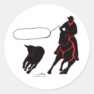 roven ronde sticker