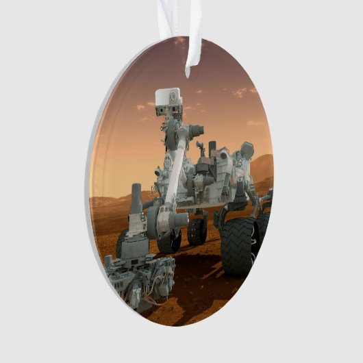 Rover Curiosity Du Laboratoire Scientifique Mars.  (devant)