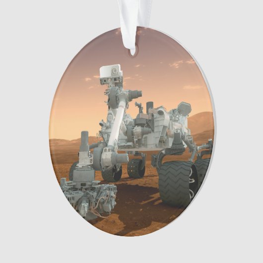 Rover Curiosity Du Laboratoire Scientifique Mars.  (devant)