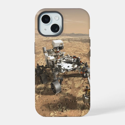 Rover Mars 2020 à la surface de Mars. (Verso)