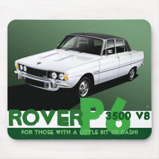 Rover P6 3500 V8-muis Muismat (Voorkant)