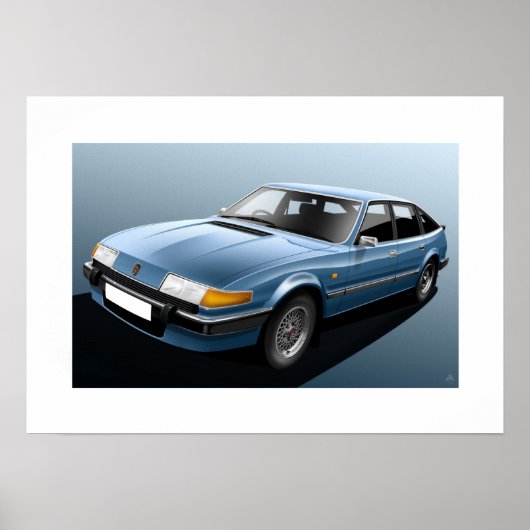 Rover SD1 Vitesse-Poster Poster (Voorkant)