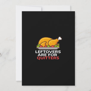 Roverige eters zijn opgevers Thanksgiving Leuk Kla Feestdagenkaart