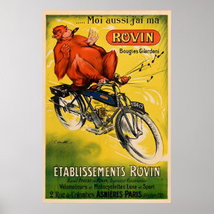 Rovin - Vintage Motorposter Prints
