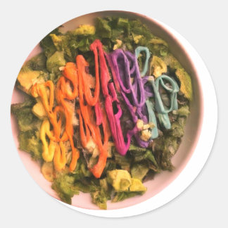 "Roving Reverie" Ronde Sticker