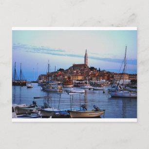 Rovinj Harbour, Kroatië Briefkaart