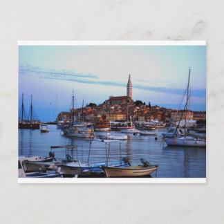 Rovinj Harbour, Kroatië Briefkaart