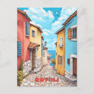 Rovinj Kroatië Reizen Briefkaart
