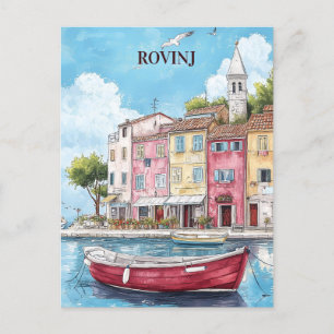 Rovinj Kroatië Reizen Briefkaart