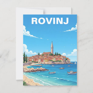 Rovinj Kroatië Reizen Briefkaart