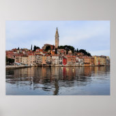 Rovinj Kustlijn Poster (Voorkant)