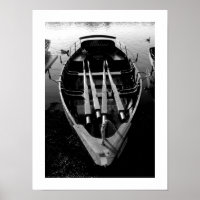 Row Boat 'Marina" - Poster Derwentwater