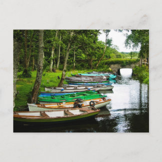 Row Boats, Killarney, Ierland Briefkaart