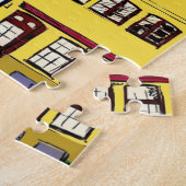 ROW HOUSES ART JIGSAW PUZZLE (Côté)