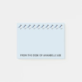 Row van Bluejays personaliseren Post-it® Notes (Voorkant)