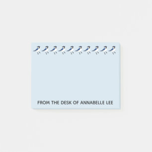 Row van Bluejays personaliseren Post-it® Notes