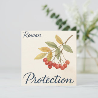 Rowan Beschermingskaart