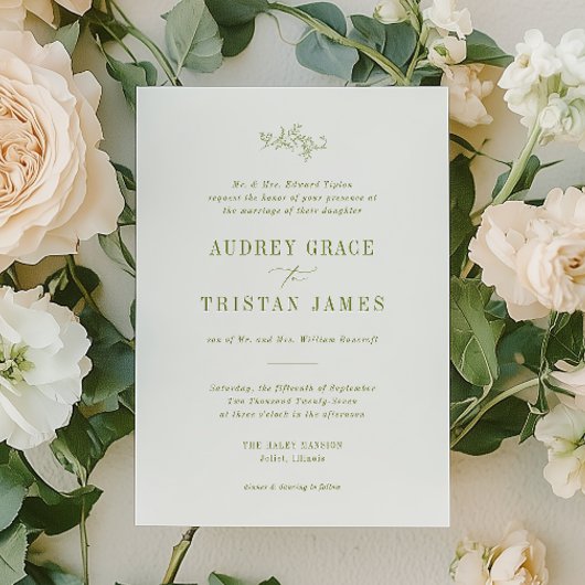 ROWAN | Faire carte de invitation de mariage botan