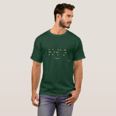Rowan in braille t-shirt (Voorkant volledig)