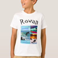 Rowan Naam Met Surfende Chimpansees,
