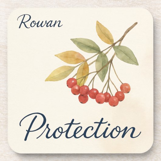 Rowan Protection Bier Onderzetter (Voorkant)
