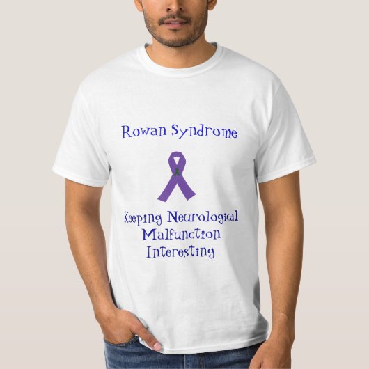 Rowan Syndrome T-shirt (Voorkant)