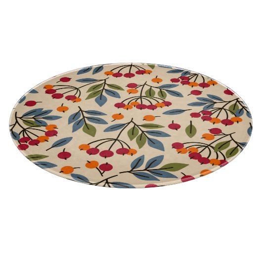 Rowan takken: Textiel  charme Snijplank (Hoek)