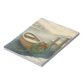 Rowboat Christmas Notitieblok (Gedraaid)