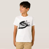 Rowboot Sketch T-shirt (Voorkant volledig)