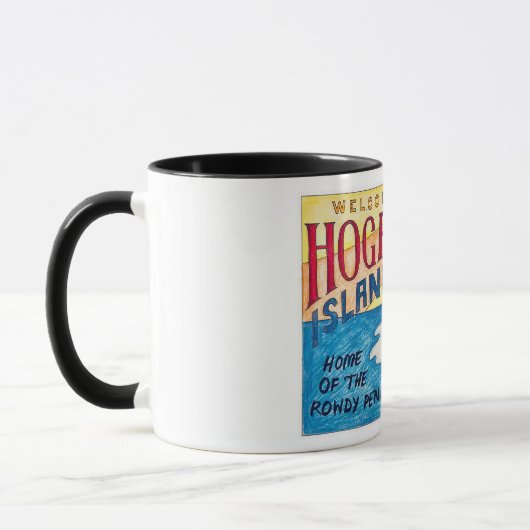 Rowdy Penguin Mug (Gauche)