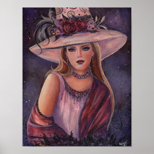 Rowena Halloween hekkunst van Renee Lavoie Poster