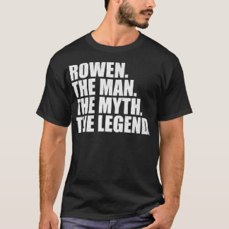 RowenRowen Naam Rowen Voornaam T-shirt