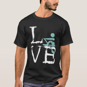 Rower Love Rowing Teams Coxswains Paddlers Crew SC T-shirt
