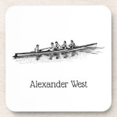 Rowerploeg Watersport Bier Onderzetter (Voorkant)