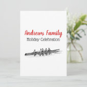 Rowerploeg Watersport Kaart (Staand voorkant)