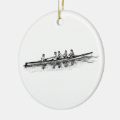 Rowerploeg Watersport Keramisch Ornament (Links)