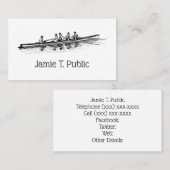 Rowerploeg Watersport Visitekaartje (Voorkant / Achterkant)